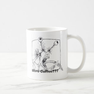 より多くのコーヒーか。 コーヒーマグカップ