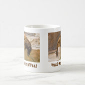 より多くのコーヒーを必要として下さい! コーヒーマグカップ (中央)