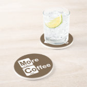 より多くのコーヒー周期表 コースター (側面)