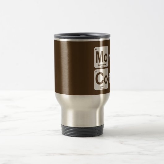 より多くのコーヒー周期表 トラベルマグ (中央)