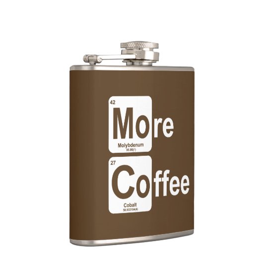 より多くのコーヒー周期表 フラスク (右)