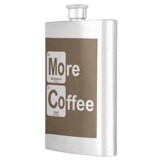 より多くのコーヒー周期表 フラスク (左)