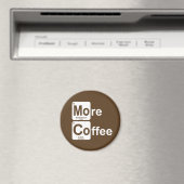 より多くのコーヒー周期表 マグネット (インサイチュ (食洗機))