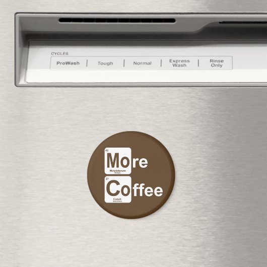 より多くのコーヒー周期表 マグネット (インサイチュ (食洗機))