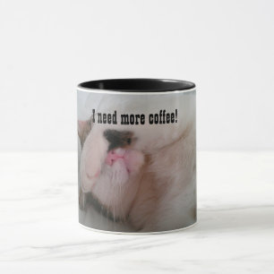 より多くのコーヒー猫 マグカップ