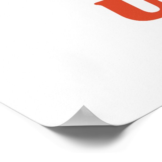 より多くのスパゲッティ少ないアップセッティレッド ポスター (角)