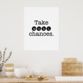 より多くのチャンスをやる気を起こさせる得る ポスター (キッチン)