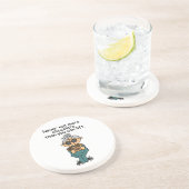 より多くのチョコレートのユーモア コースター (側面)