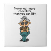 より多くのチョコレートのユーモア タイル (正面)