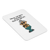 より多くのチョコレートのユーモア マグネット (右側)