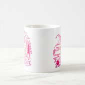 より多くのピンクキャンパーバンマウンテン自然愛好家を探索 コーヒーマグカップ (中央)