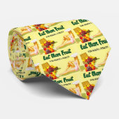 より多くのフルーツ-ヴィンテージ広告カリフォルニア40年代--を食べて下さい ネクタイ (ロール)