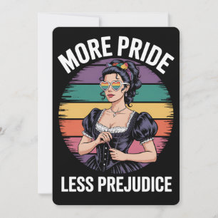 より多くのプライドより少ない偏見LGBTQゲイプライド同盟 招待状
