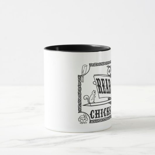 より多くのマグを読んで下さい マグカップ (中央)