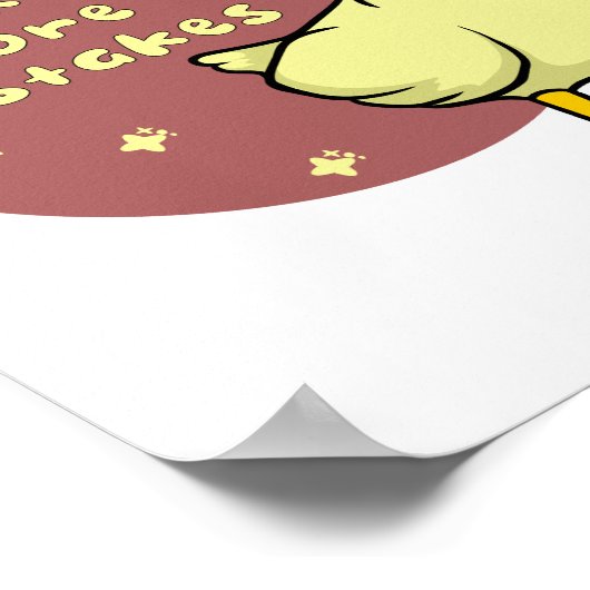 より多くのミスをかわいいおもしろいベビー ポスター (角)