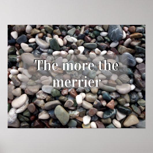 より多くのメリーやる気を起こさせることわざ ポスター (正面)