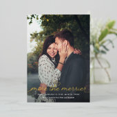 より多くのメリー妊娠ホイルホリデーカード 箔シーズンカード (立ち正面)