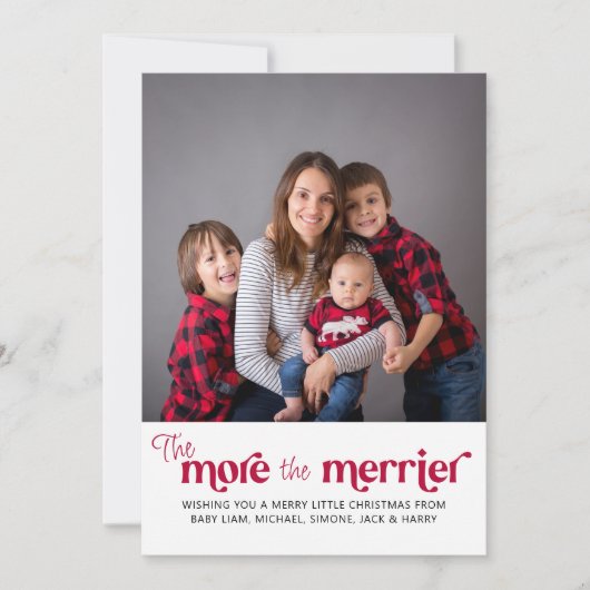 より多くのメリー新生児2の写真 シーズンカード (正面)