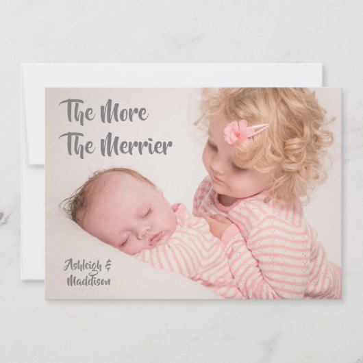 より多くのメリー新生児 シーズンカード (正面)
