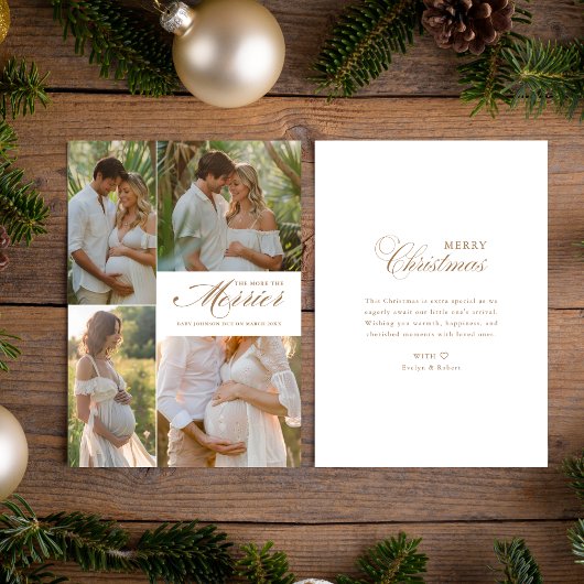 より多くのメリー金ゴールドベビー シーズンカード