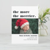 より多くのメリー |クリスマス誕生のお知らせ シーズンカード (スタンド正面)