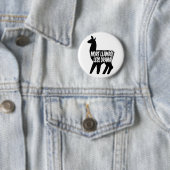 より多くのラマを少ないドラマ 缶バッジ (インサイチュ)