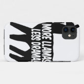 より多くのラマを少ないドラマ Case-Mate iPhoneケース (裏面(横))