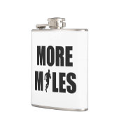 より多くのランニングマイル フラスク (左)