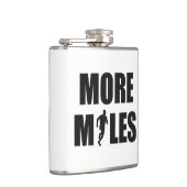 より多くのランニングマイル フラスク (右)