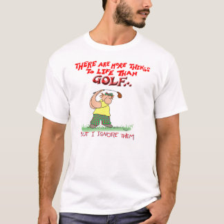 より多くの事ゴルフ Tシャツ