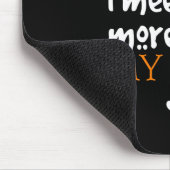 より多くの人々私は会いますもっと私は私の犬を好みます マウスパッド (コーナー)