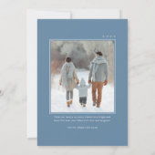 より多くの人が集まればこそ楽しい ホリデー フォト カード (裏面)