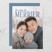 より多くの人が集まればこそ楽しい ホリデー フォト カード (正面/裏面)