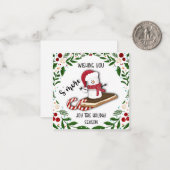 より多くの喜びがこのホリデーシーズンに訪れますように ノートカード (正面/裏面インサイチュ)