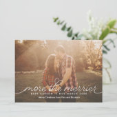 より多くの妊娠メリークリスマスカード シーズンカード (スタンド正面)