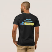 より多くの従節を得て下さい。 カスタマイズ可能なTwitter Tシャツ (裏面フル)