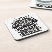 より多くの心配をより少なく愛して下さい コースター (左側)