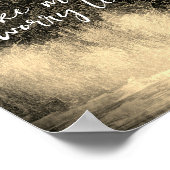 より多くの心配を減らす引用文の木セピア色 ポスター (角)