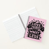 より多くの心配を軽減 ノートブック (内部)