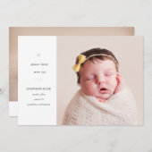 より多くの愛、より多くの喜び |休日出産のお知らせ シーズンカード (正面/裏面)