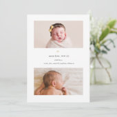 より多くの愛、より多くの喜び |休日出産のお知らせ シーズンカード (スタンド正面)