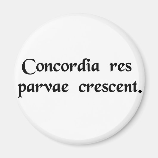 より多くの成果を上げるために協力する マグネット (正面)