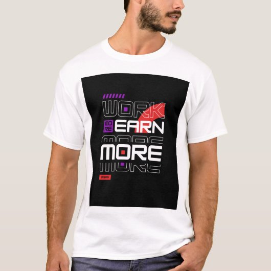 より多くの成果を上げる Tシャツ (正面)
