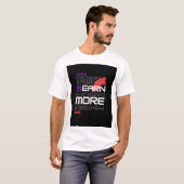 より多くの成果を上げる Tシャツ (正面フル)