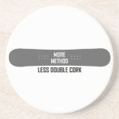 より多くの方法より少ない二重コルク コースター (正面)