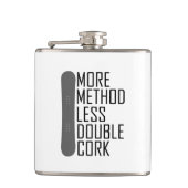 より多くの方法より少ない二重コルク フラスク (正面)