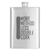 より多くの方法より少ない二重コルク フラスク (正面)
