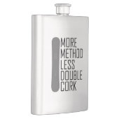 より多くの方法より少ない二重コルク フラスク (右)