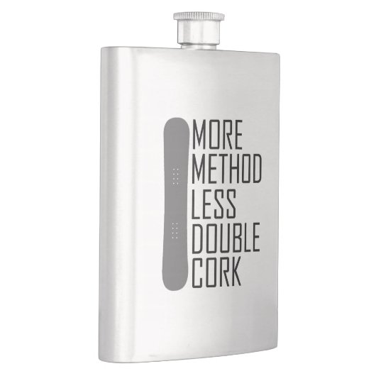 より多くの方法より少ない二重コルク フラスク (右)