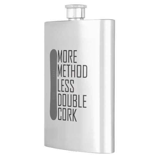 より多くの方法より少ない二重コルク フラスク (左)